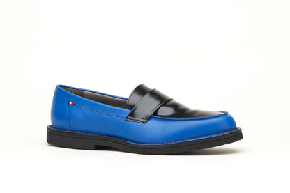 Mocassin HC Aston - Bleu/Noir