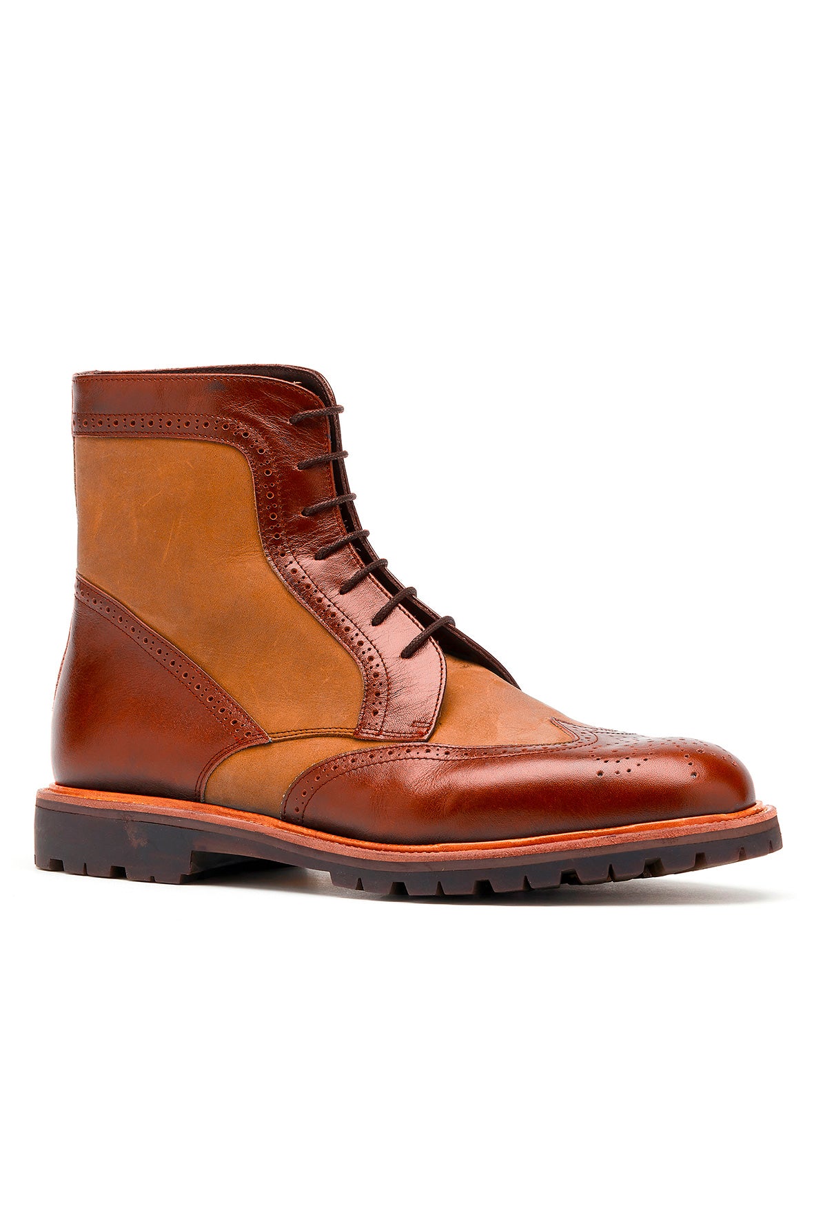 Fred ankle boot - Camel brown/Senois brown