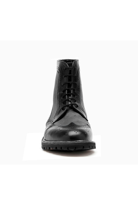 Fred ankle boot - Black/Charcoal gray