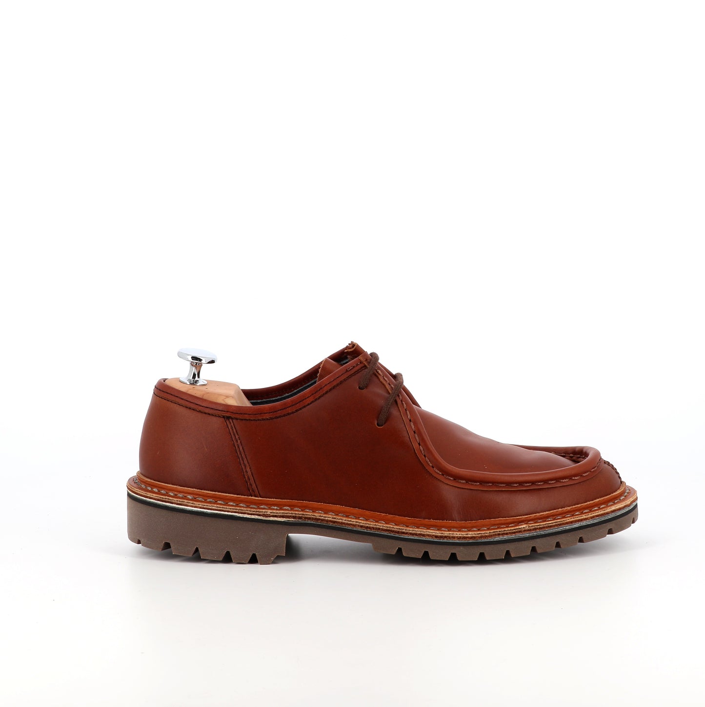 Derby HC Nacre - Marron rouge