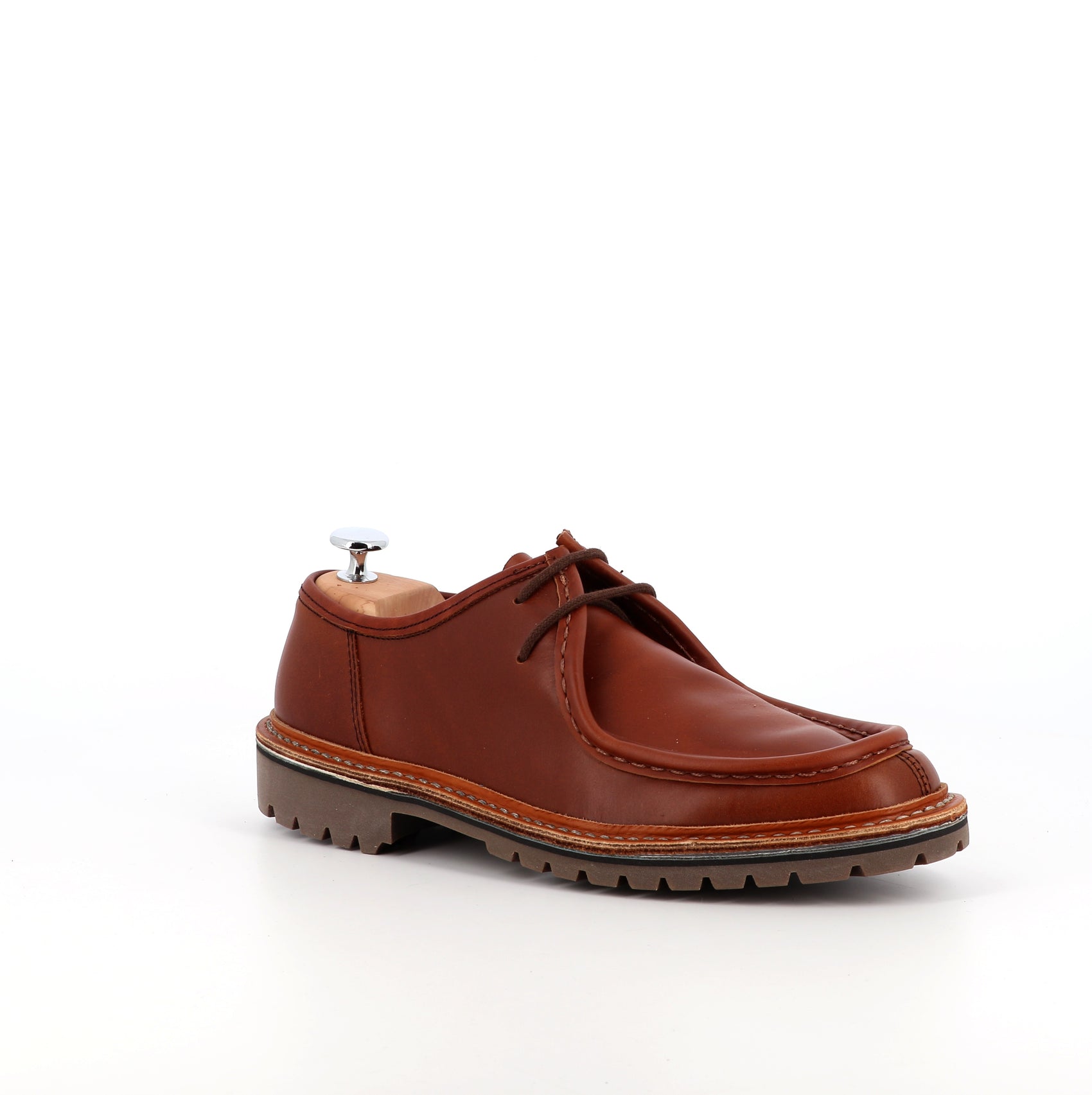 Derby HC Nacre - Marron rouge