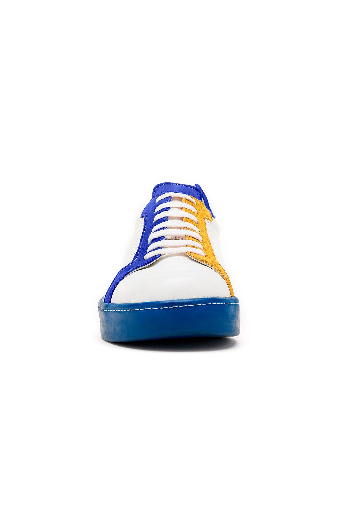 B3M sneaker - Royal blue and yellow