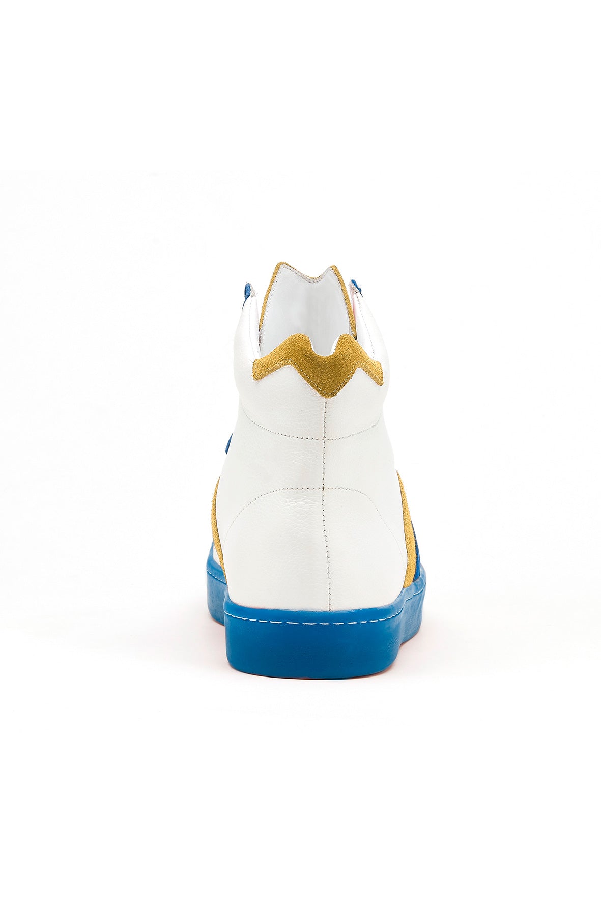 BM French sneaker - Royal blue and yellow