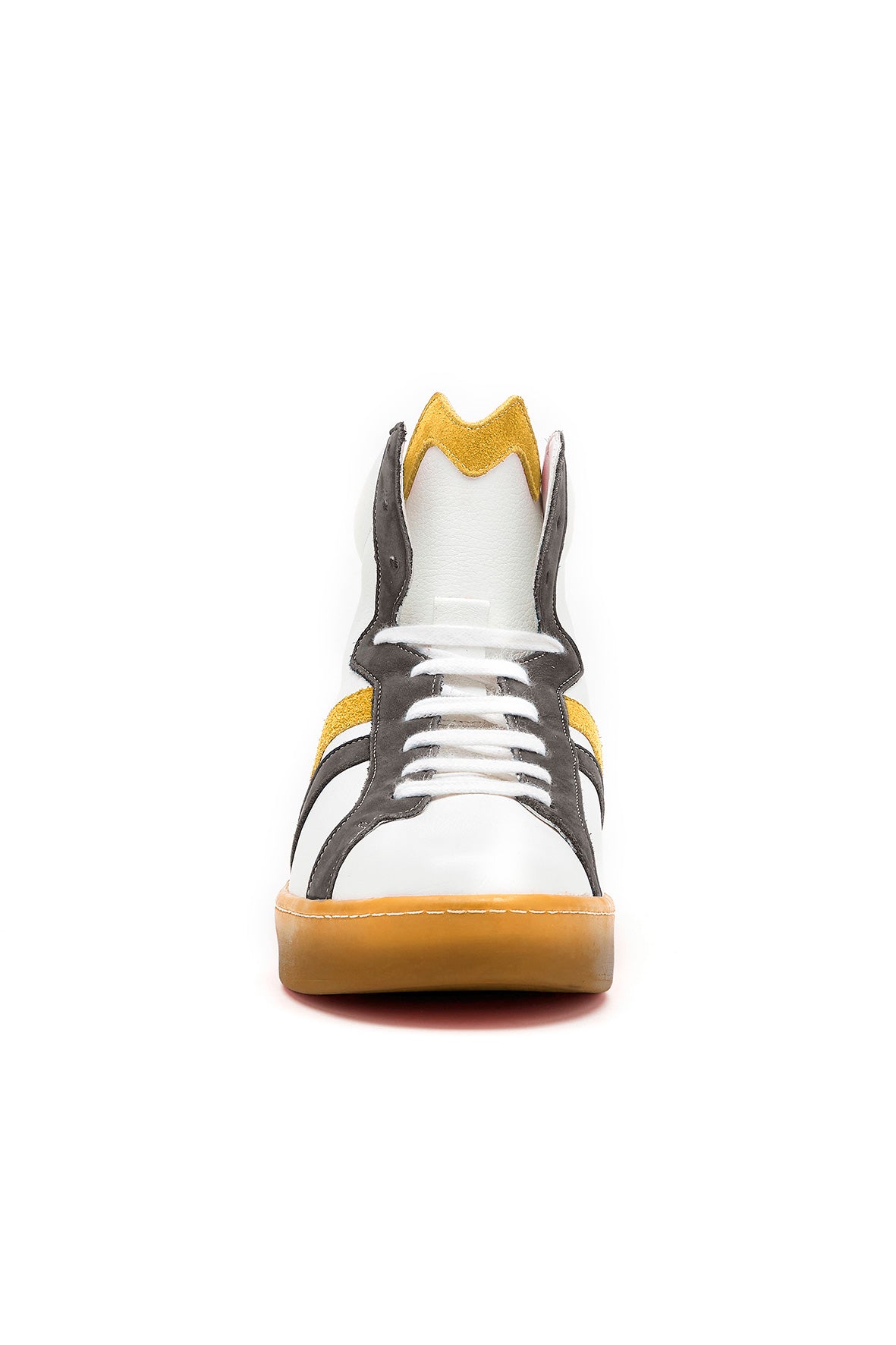 BM French sneakers - Brown and yellow 