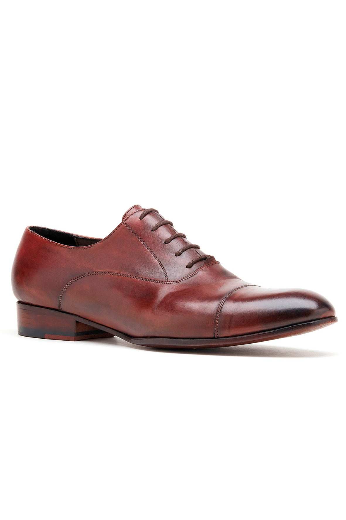 Sam Oxford shoes - Mahogany brown